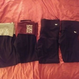 Bundle of used PINK leggings